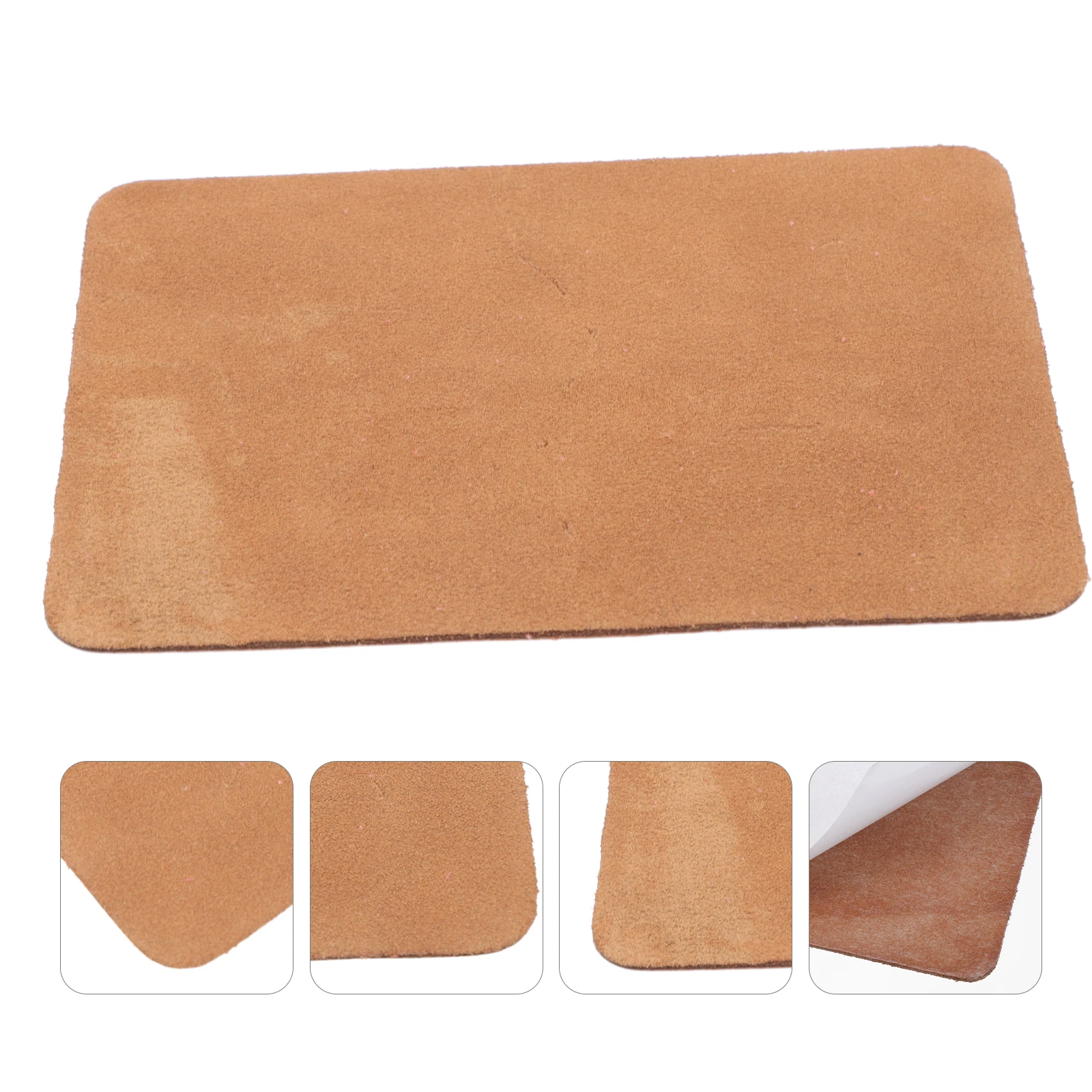 

1pc Cowhide Musical Instrument Non-Slip Pad For Violin Cello Guitar Anti-Slip Mat Practice Performance Durable Easy Install