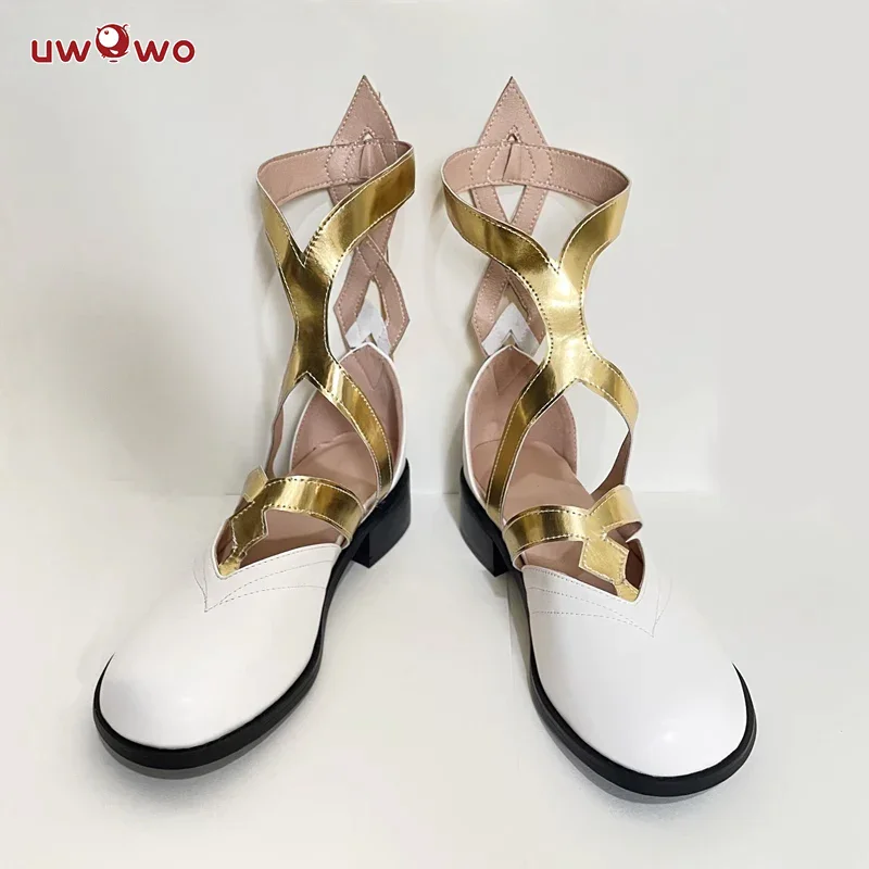 UWOWO kavien-zapatos de Cosplay Genshin Impact kavieh, botas de cuero, calzado para hombre