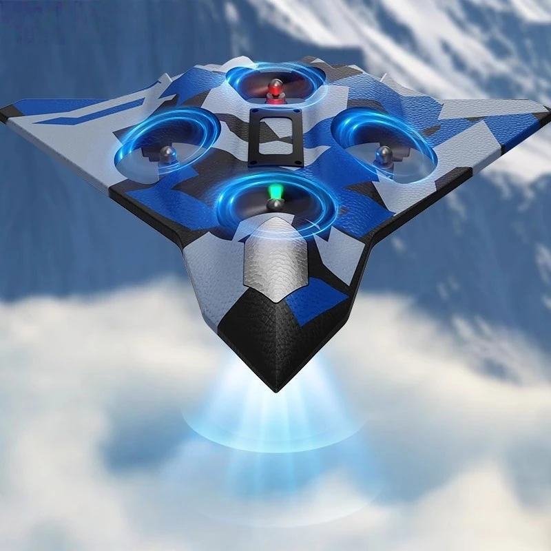 新しいリモコンドローン子供のおもちゃ 2.4 グラムスタントグライダーカラフルなライトフォーム飛行機クールなクリスマスギフト誕生日ギフト