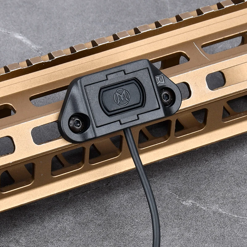 WADSN Modbutton Remote Pressure Switch Tail module Button type crane plug EQ15 DBAL A2 Laser AR15 Airsoft M600flashLight