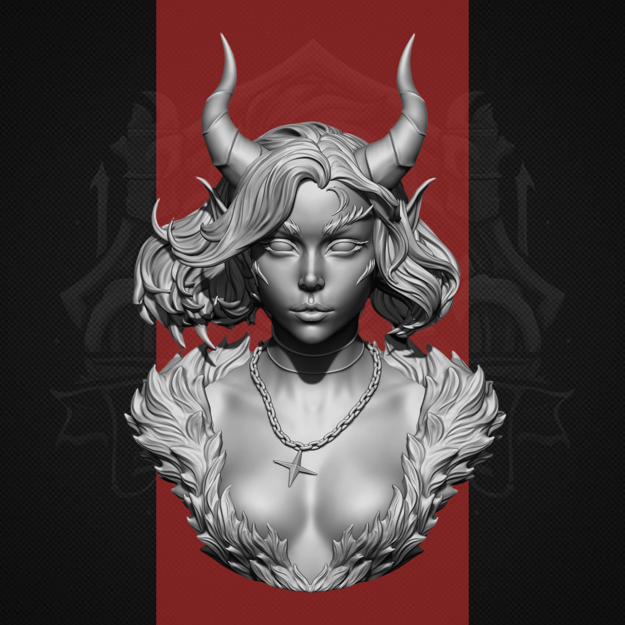 1/10 bust A14-13 flesh color resin  Uncolored and unassembled mold figure model ornament