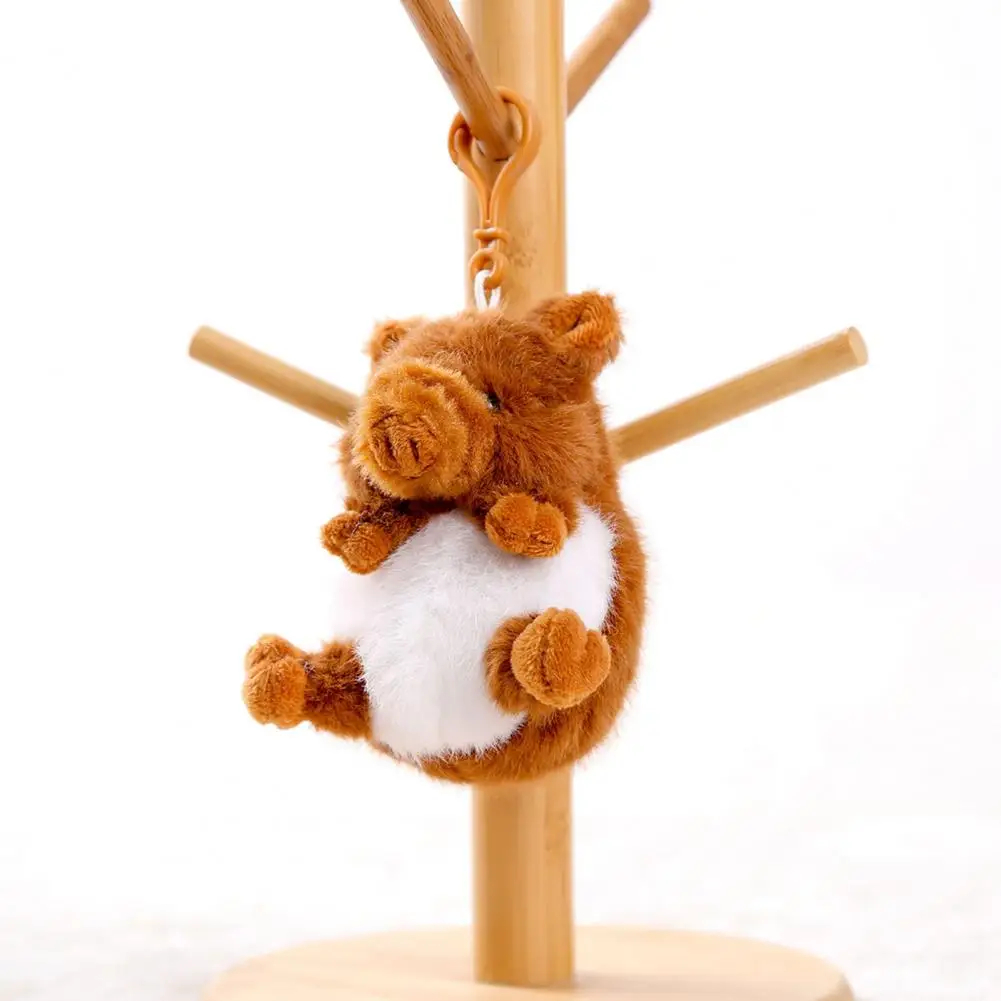 Animal relleno de lana suave, muñeco de jabalí de lana suave con relleno de algodón Pp para comodidad de soporte emocional para niños