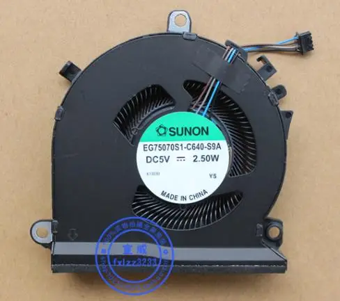 New CPU Cooling Fan For  HP Pavilion Gaming 15-EC EC0013dx EC0001ca L77560-001 EG75070S1-C640-S9A DFS2000055K0T ND85C07-19D05