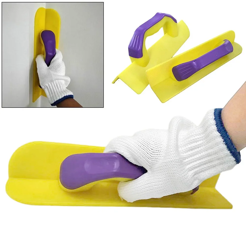 ملعقة المعجون متعددة الأغراض ، مجرفة زاوية الجدار الداخلية أو الخارجية من البلاستيك ، مكشطة سكين المعجون ، تشطيب الأسمنت ، أداة بناء الحوائط الجافة #1