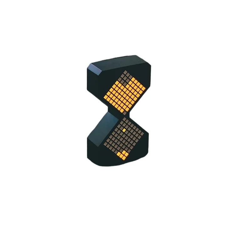 Digital LED Hourglass Timer Pixel Display Desk Ornament Fun Novelty Tech Gadget for Birthday Gift To Male Friends Classmates