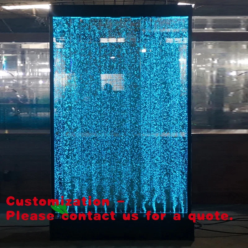 custom.Decorative Lights Lamps Sensory Color Changing LED Bubble Wall Screen