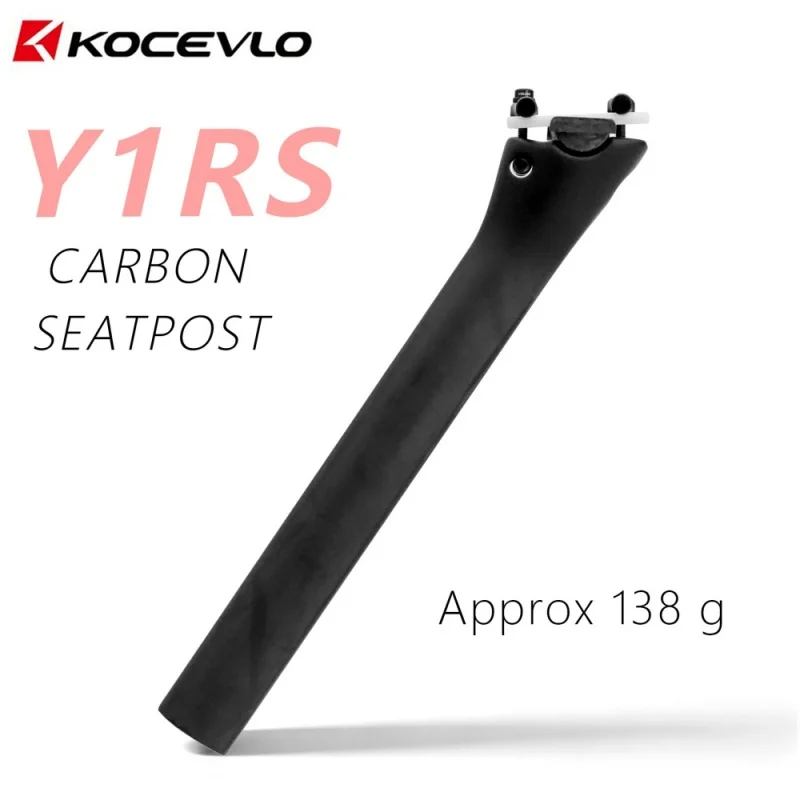 KOCEVLO Carbon-Sattelstütze für Y1RS Rennrad-Sattelstütze |   UD Matt Leichtgewicht 138g