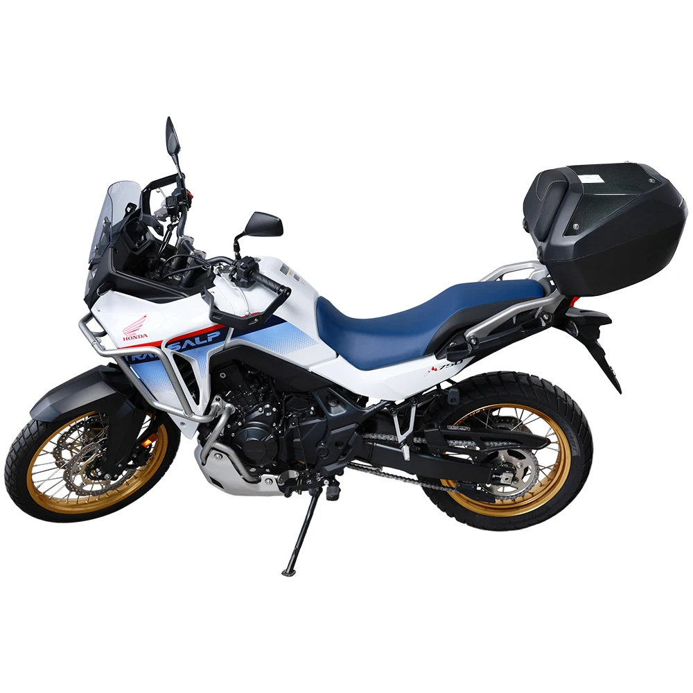 

50L motorcycle trunk for Honda XL750, can be unlocked with original motorcycle key, large-capacity rear box for safe and conveni