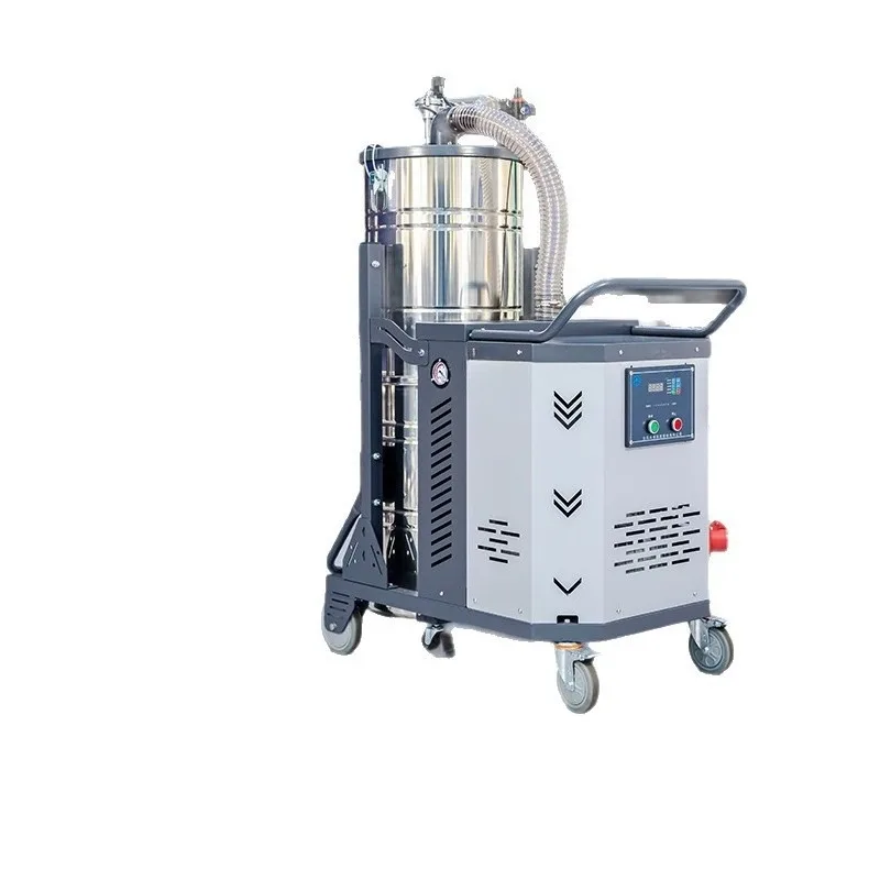 

High pressure industrial mobile vacuum cleaner Powerful factory workshop dust dry and wet portable mobile dust collector