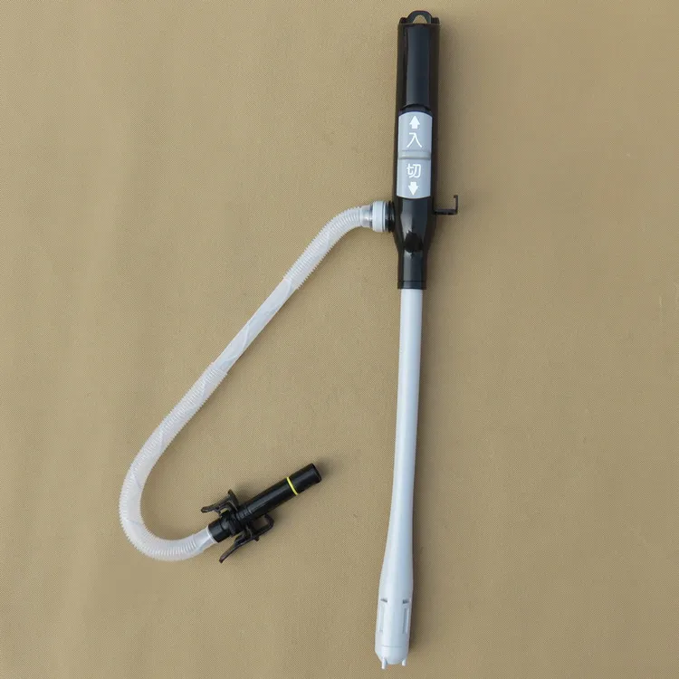 電動バッテリー式液体移送サイフォンポンプ（曲がるストロー付き）--ディーゼル、燃料、オイル用