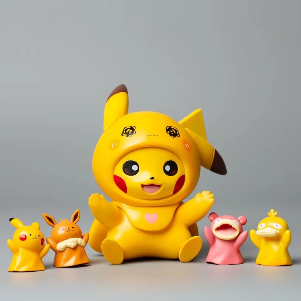 2026-new-pokemon-pikachu-action-figure-with-replaceable-gloves-anime-cartoon-model-home-decor-ornament-gift-christmas-gift