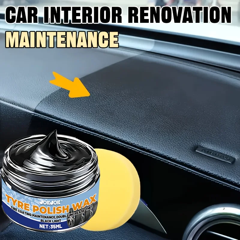 

Крем для ремонта внутреннего пластика и воск для приборной панели автомобиля, средство для удаления царапин для кожаных диванов, защита от ультрафиолета, простое применение