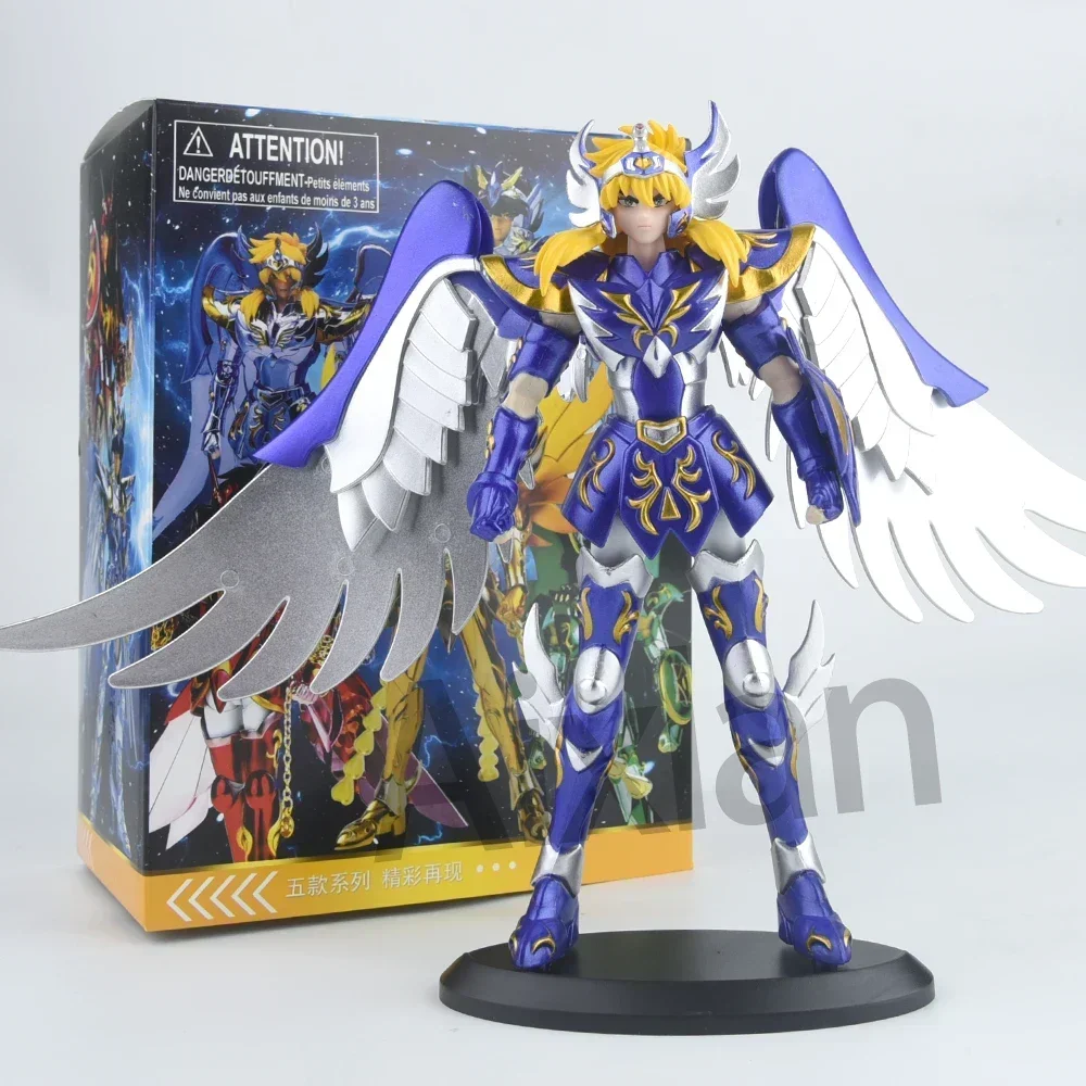 19cm Saint Seiya Figure Phoenix Ikki Hyoga Seiya Shiryu Action Figures Toy PVC Box Figure Collection Decoration Birthday gift