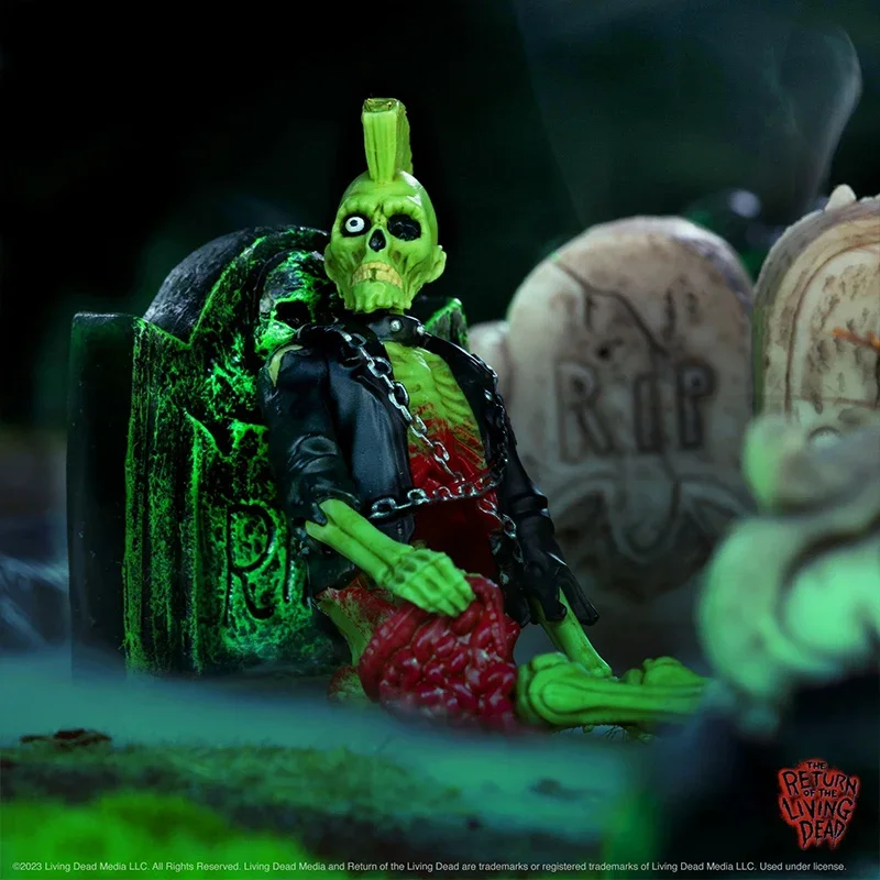 In Stock Super7 Horror Zombie Return of Living Dead Reaction Figure Toy Collectible Doll Christmas Gift