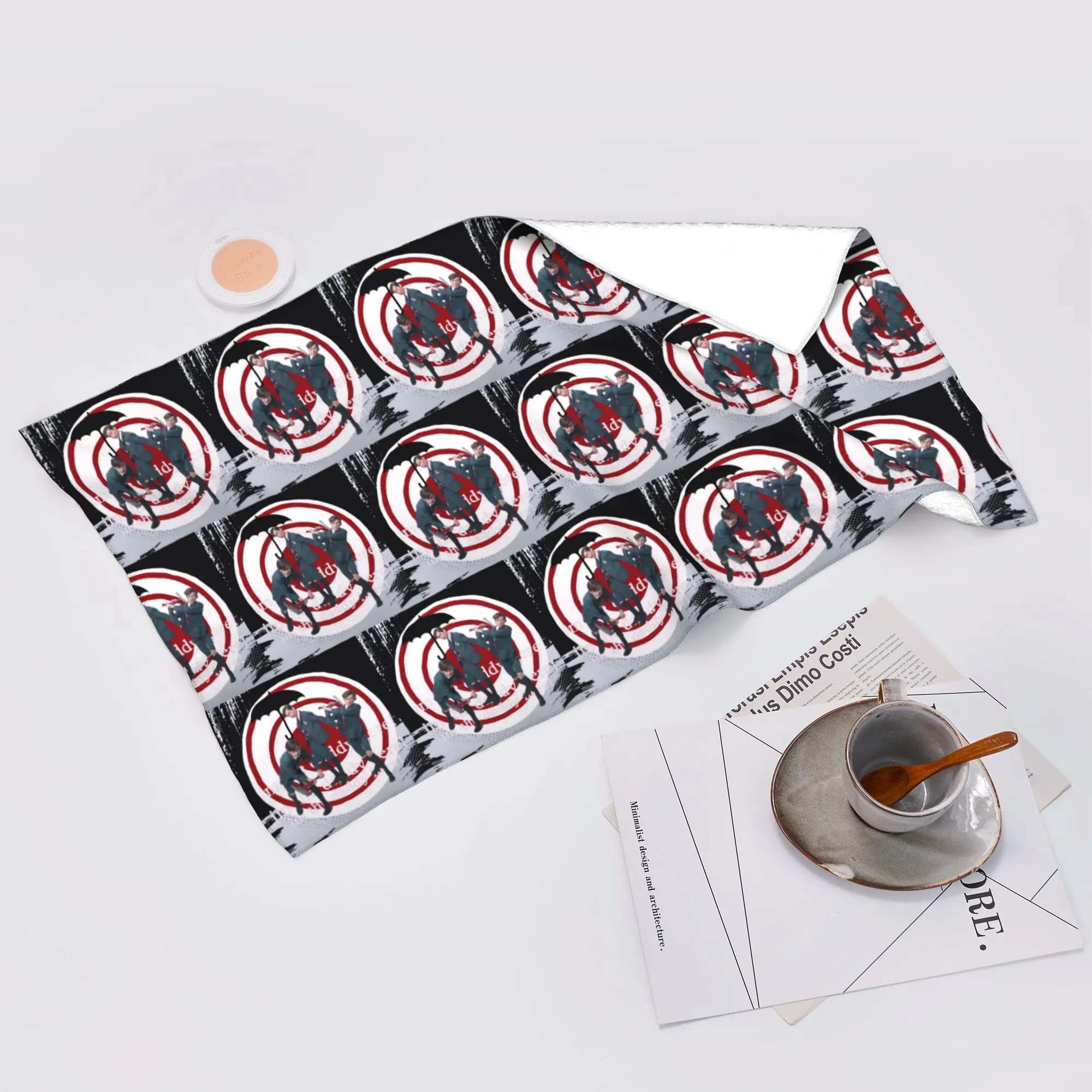 Custom Number 5 The Umbrella Academy Im the Daddy Here! Soft Face Towel Quick Dry Pool Bath Cotton Towels Absorbent Quick