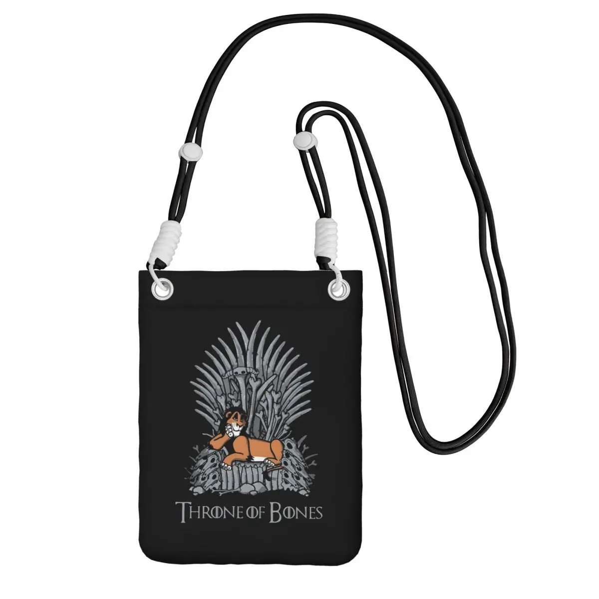 

Custom The Lion King Smart Phone Wallet With Strap Cartoons Crossbody Bag Women Men Running Mobile Phone Bag