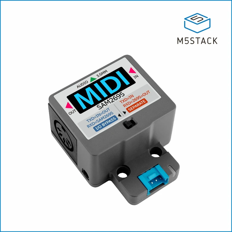 M5Stack Official Midi Unit w/ DiN connector(SAM2695)