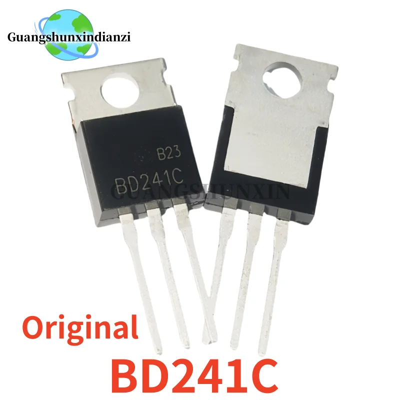 10-50 шт. 100% новый импортный BD241C BD241 TO-220 TO220 100 В 3A силовой транзистор лучшее качество на складе