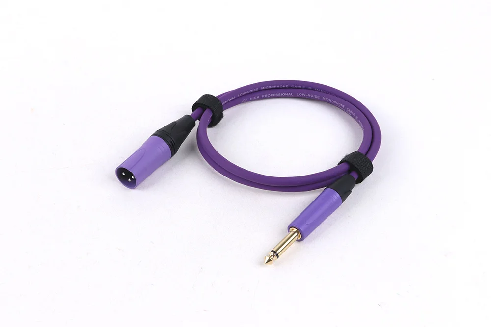 6,35 mm Mono-Stecker TS-Buchse auf 3-poliges XLR-Stecker/Buchse Audiokabel für Pro-Aufnahme, Verlängerung, Mikrofon, Kabel, Mixer, Lautsprecher, Verstärker, Live – Detail 9