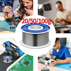 20/30/50/100g Soldering Wire Solder Wires Multipurpose Welding Flux Iron Wire Soldering Tin Wires Stainless Steel Copper