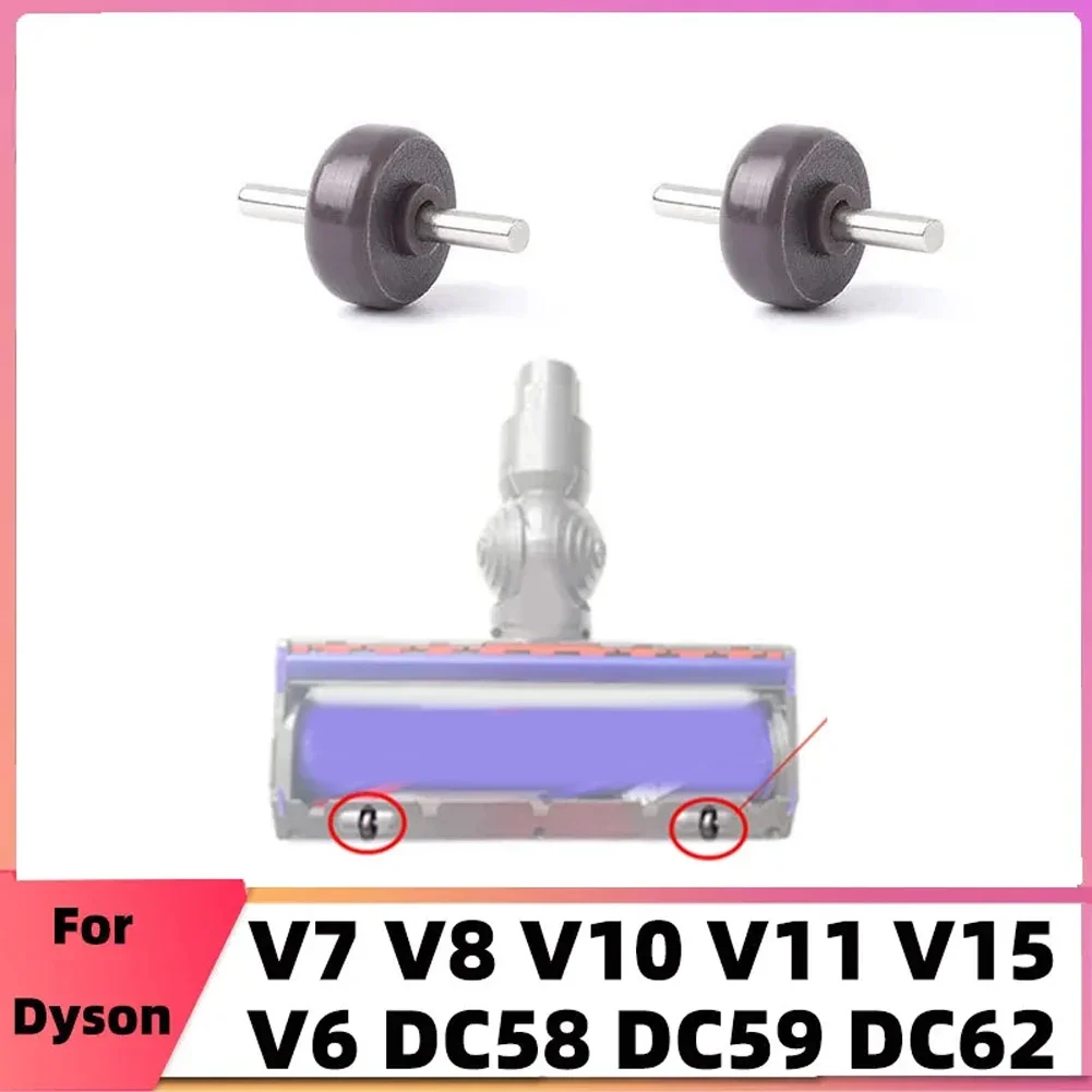 For Dyson V6v7v8v10 Vacuum Cleaner Electric Floor Brush Suction Head Bottom Plastic Wheel Bearing vacuum cleaner Repair Parts