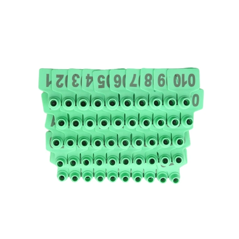 Reliability Ear Cards with Number Cattle Sheep Ear Label Veterinaries Ear Card K92A