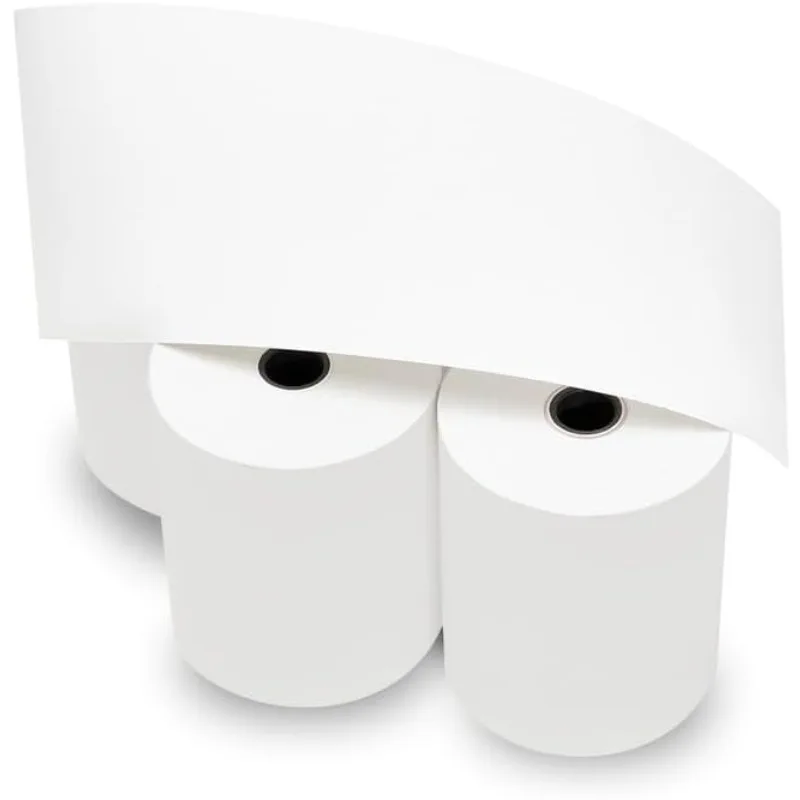 (50 Rolls) 3 1/8 x 230 Thermal Paper Receipt Rolls (55 GSM - Honeycomb Core) Fits All POS Cash Registers Printers image 4