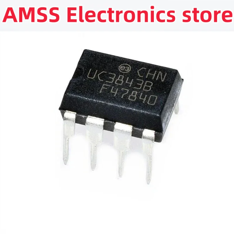 AMSS 10PCS UC3843 DIP8 UC3843B UC3843BN DIP-8 new and ST Chipset