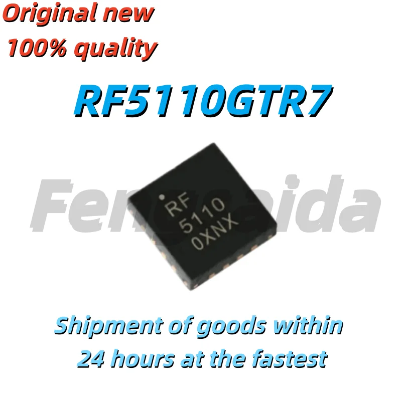 (5 Pieces)RF5110GTR7 RF5110G RF5110 QFN-16, 100% 신제품