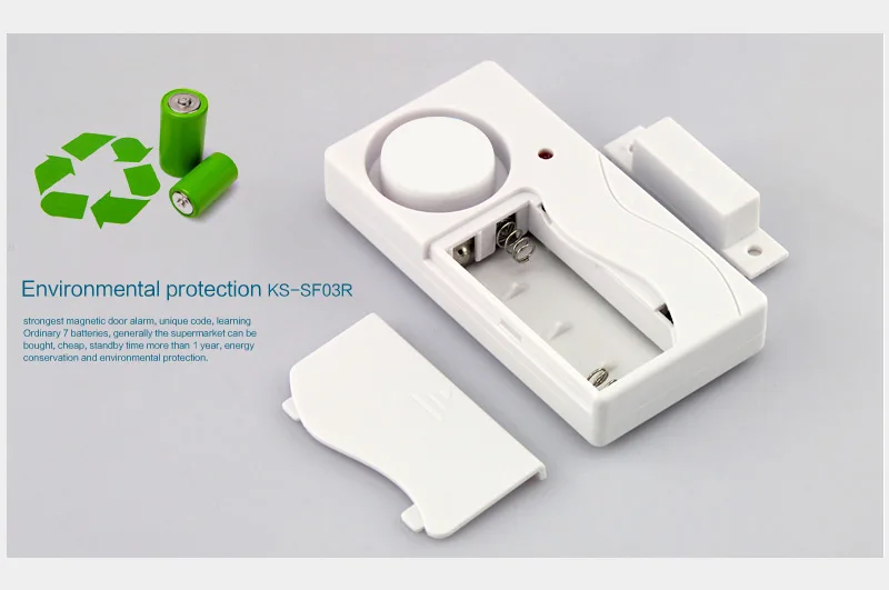 Darho Wireless Home Security Window Deurbel Inbreker Alert Magnetische Sensor Met 3 Remote Controlers 1 Alert Deurbel Alarm