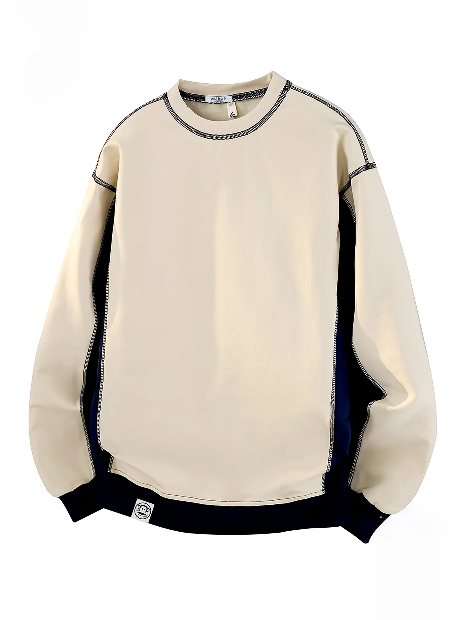 

PaulFrank Heavyweight Long Sve Sweatirt Men's Spring New Loose Pure Cotton round Ne Top Casual Sle Comfortable Fit