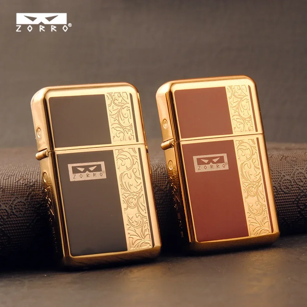ZORRO Upgrades The Third Generation Cotton Oil Lighter, Resin Process, Sealed Movement, Brass, High-end Personalized Gift