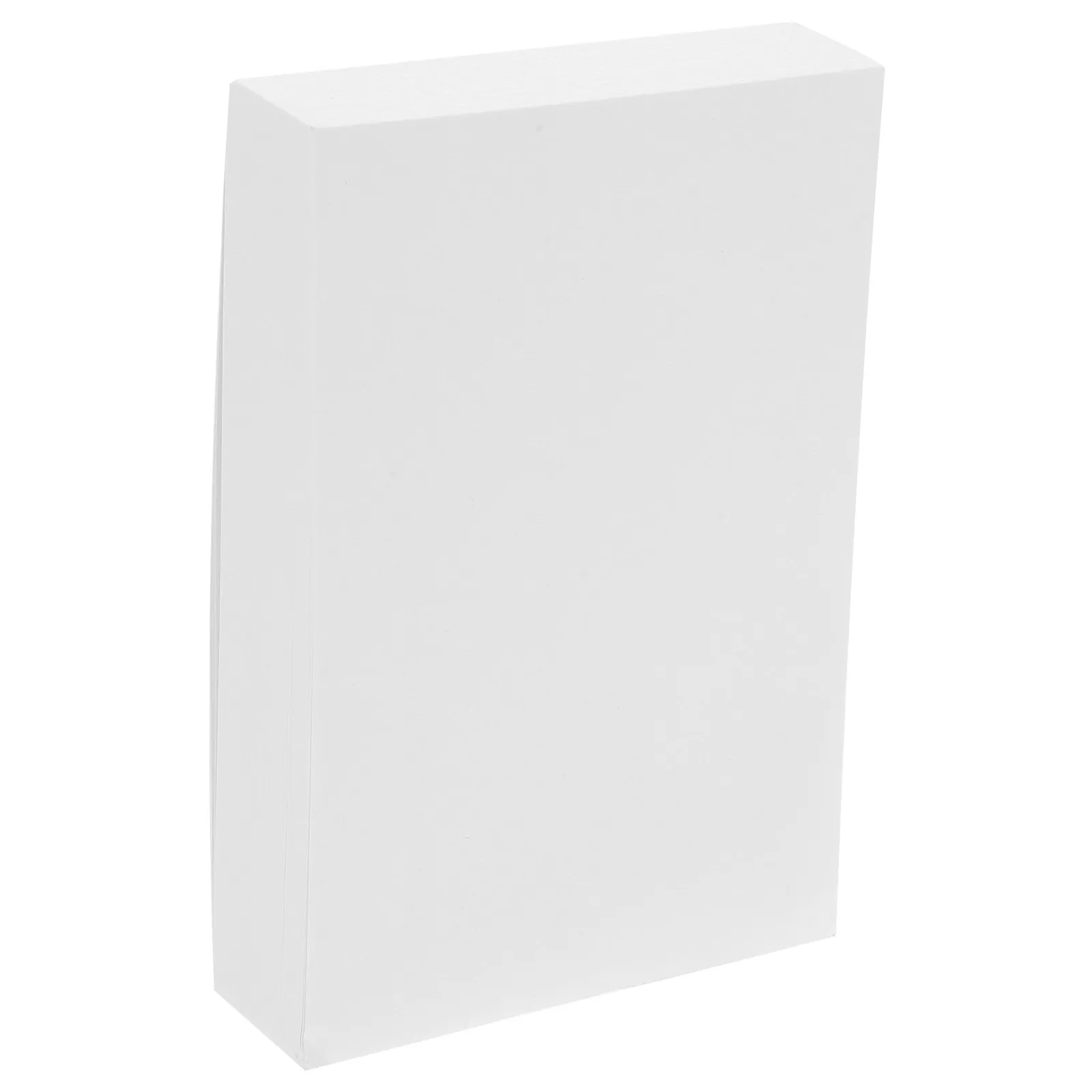 Compact Tear-Off Blank Note Pad Portable Mini Notepad for Quick Notes Reminders Brainstorming Smooth Paper Ideal for Office