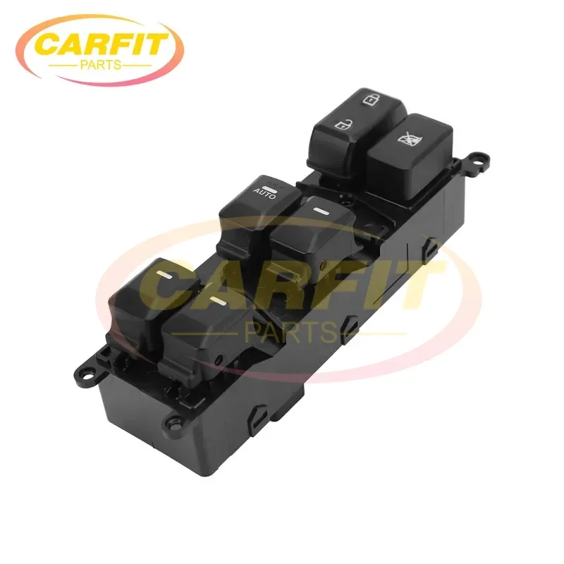 

93570‑1W155 935701W155 Left Hand Driver LHD Electric Master Power Window Control Switch For Kia Rio Pride 4‑Door 2012‑2015