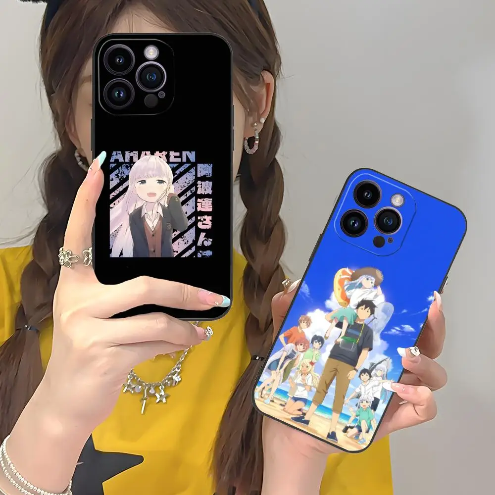 

Hakarenai Aharen Reina Phone Case for iPhone 17 16 15 14 13 12 11 X XR XS 8 7 Pro Max Plus Mini Colour Protective Cover Luxury