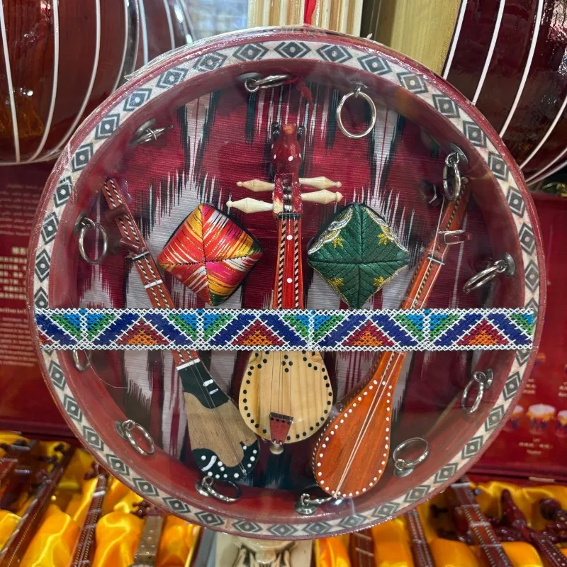 Ethnic musical instrument model five-piece set Uyghur characteristic handicrafts characteristic gifts souvenirs