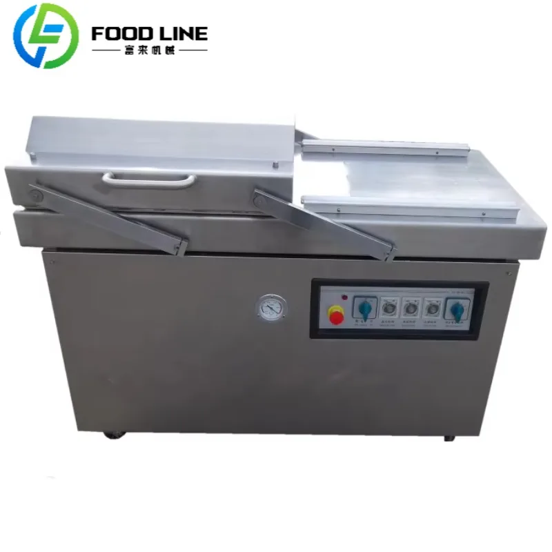 

FL Customized Double Chamber Vacuum Sealing Machine Commercial Food Meat Vacuum Packaging Sealing Machine