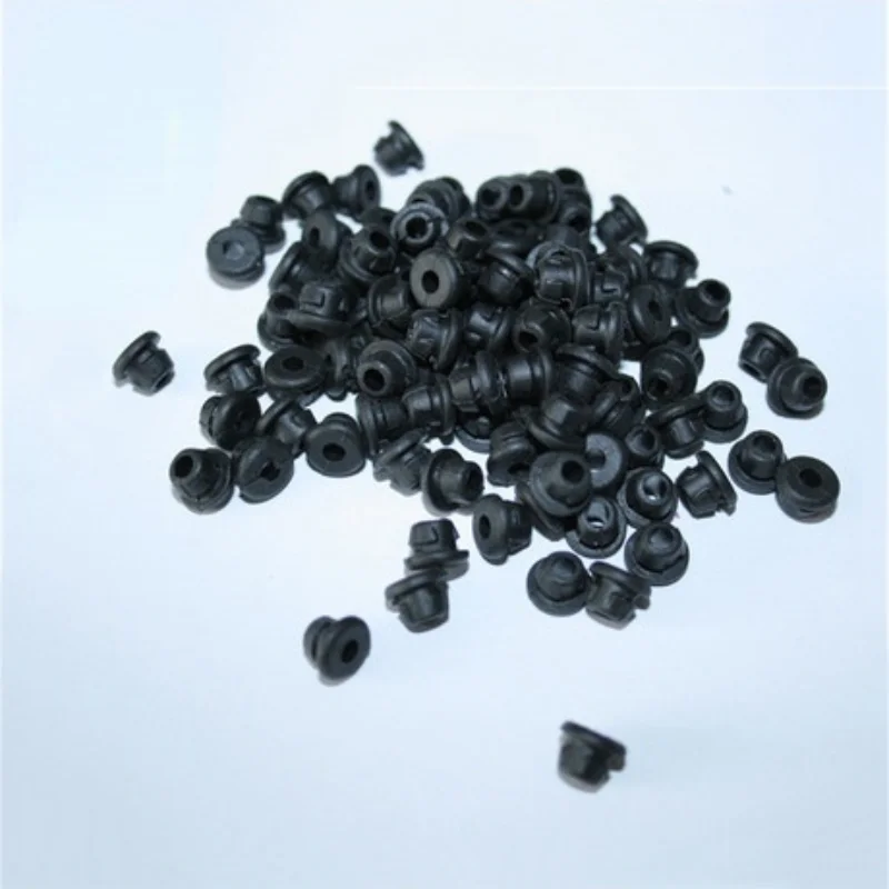 

Tattoo Equipment Tattoo Machine Consumables T-shaped Hard Silicone Pincushion 100pcs Black A-bar Nipples Tattoo Parts Supply