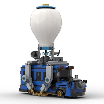 Bricklink 77073, kreatives technisches Auto, Battle Royale-Spiel, The Battle Bus-Sets, DIY-Bausteine, Kinderspielzeug, Weihnachtsgeschenk