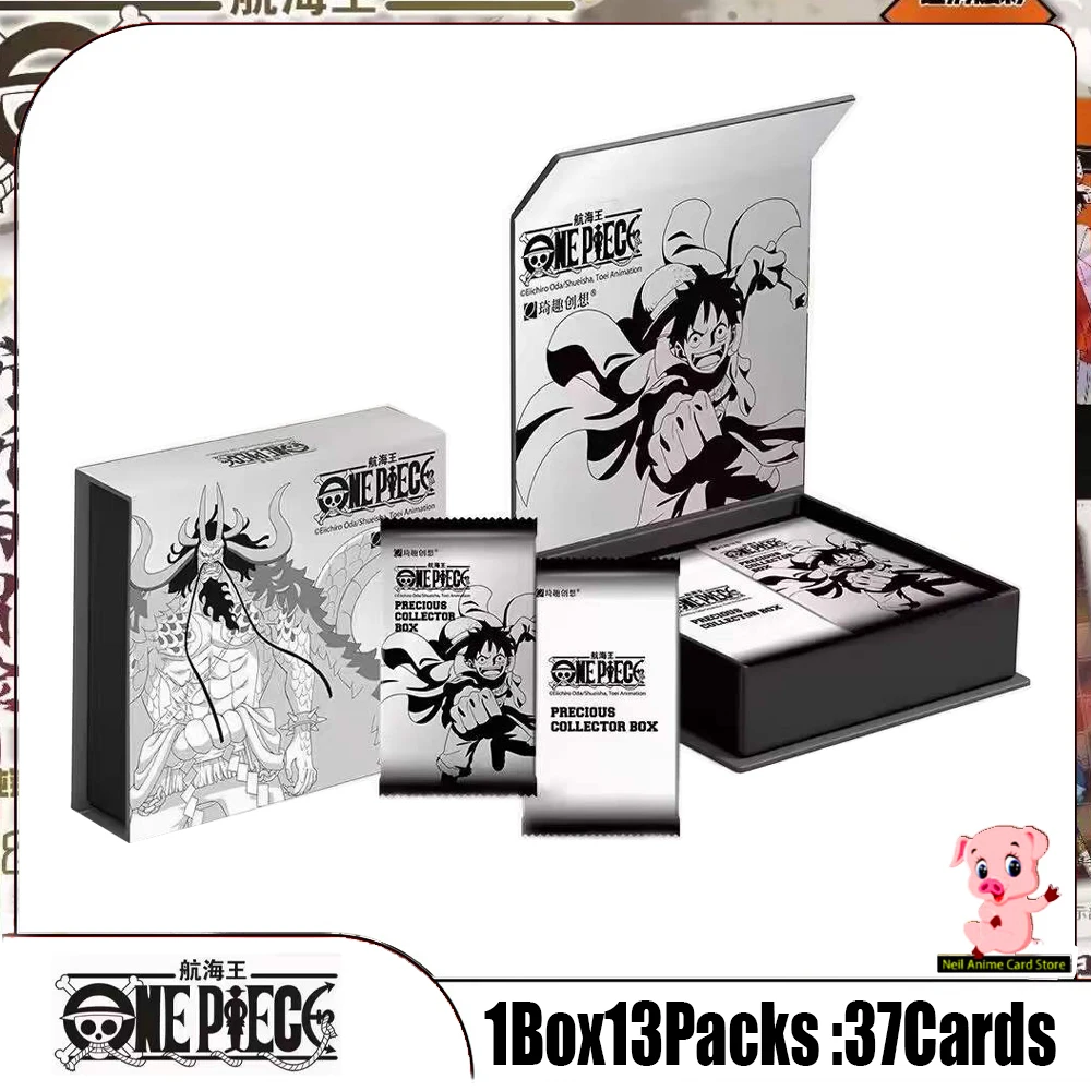 One Piece Collections Rare Cards Box Booster Pack Anime Luffy Zoro Nami Chopper TCG Game Collectibles Card Child Birthday Gift