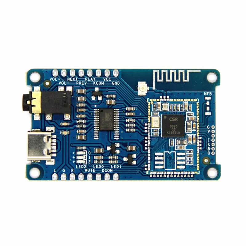 APTX/APTXLL/APTXHD/LDAC Qualcomm CSR8675 V5.1 Decoding PCM5102A Low-power BT Power Amplifier Board