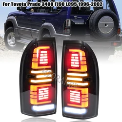 New Upgrade LED Rear Tail Lights For Toyota Land Cruiser Prado 3400 FJ90 LC95 1996 1997 1998 1999 2000 2001 2002 Car Accessories