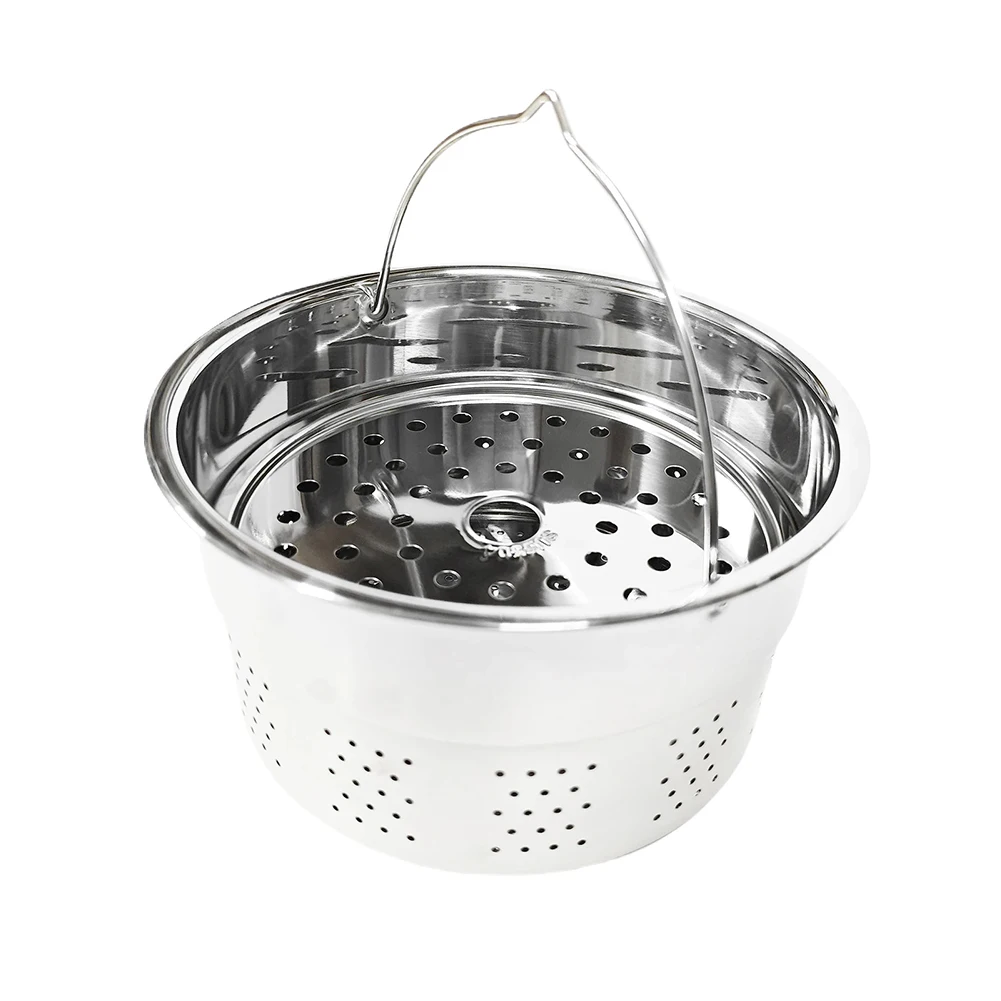 

Cooking Basket Rice Cooker Steamer Healthy Meal Preparation 17*14.5*9cm Easy To Clean Enhanced Cooking Efficiency