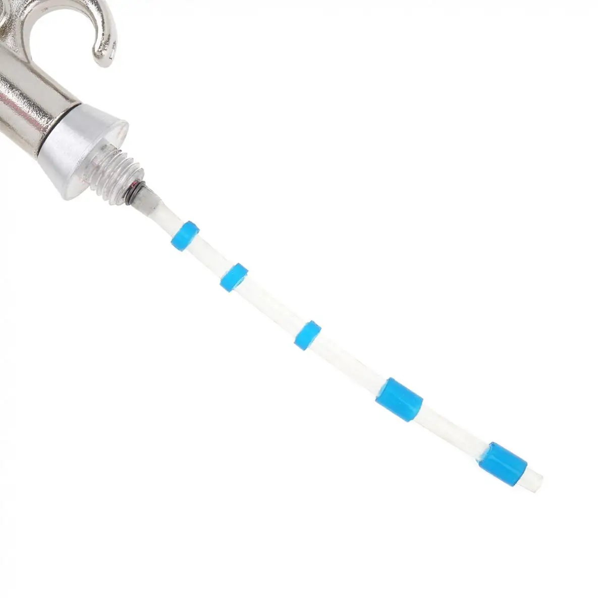 Pistola a spruzzo pneumatica ad alta pressione con connettore per tubo flessibile da 12 cm e testina per la rimozione della polvere/lavaggio auto