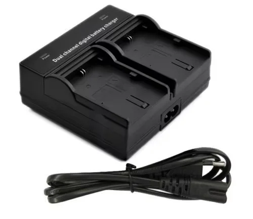 1*  LP-E6 LPE6 LP E6 Dual Channel Battery Charger for Canon EOS 5D Mark II III 70D 7D 60D EU/US plug FREE SHIPPPING view 5