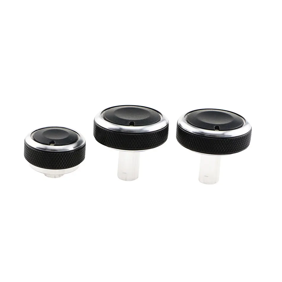 Jameo Auto Aluminum Alloy Car Air Conditioning Knob AC Knob Air Conditioning Heat Control Switch Knobs for Mazda 6 M6 Parts