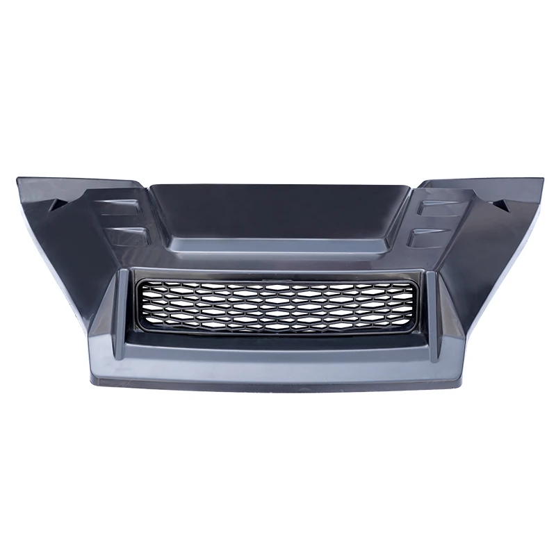 n atv/utv parts & accessories hood scoop protective cover with grid mesh for Honda Pioneer 1000 3P 5P 6P 2016-2024