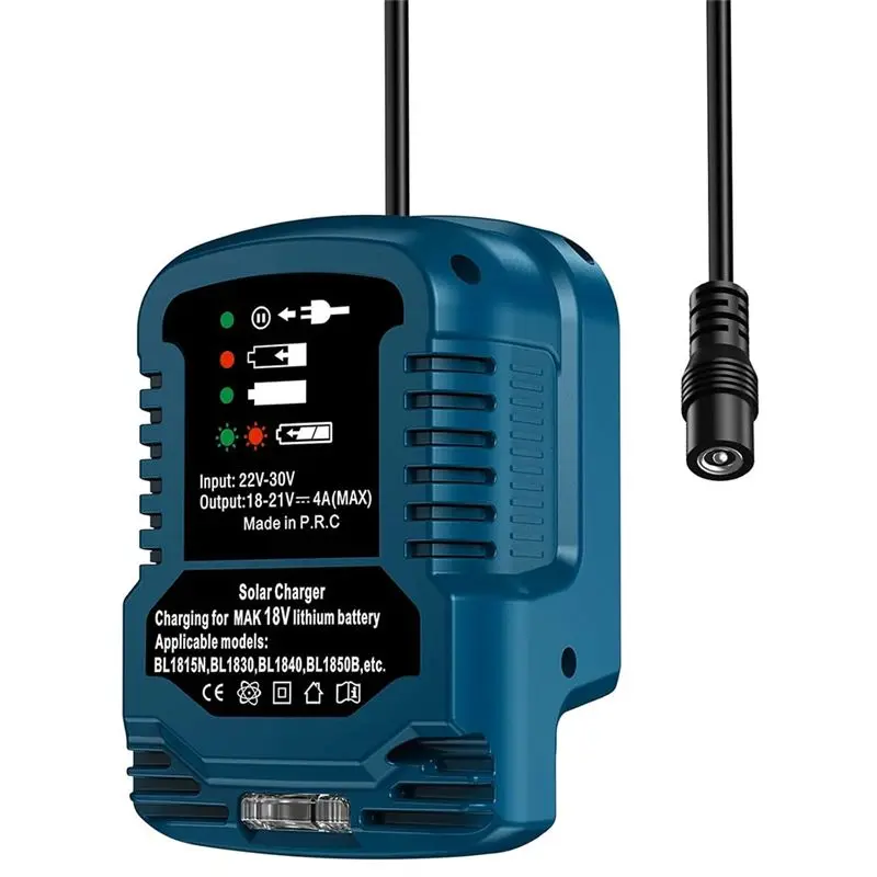 

A59Z-For 18V Battery Compatible Portable Solar , Outdoor Work, Camping Solar Adapter