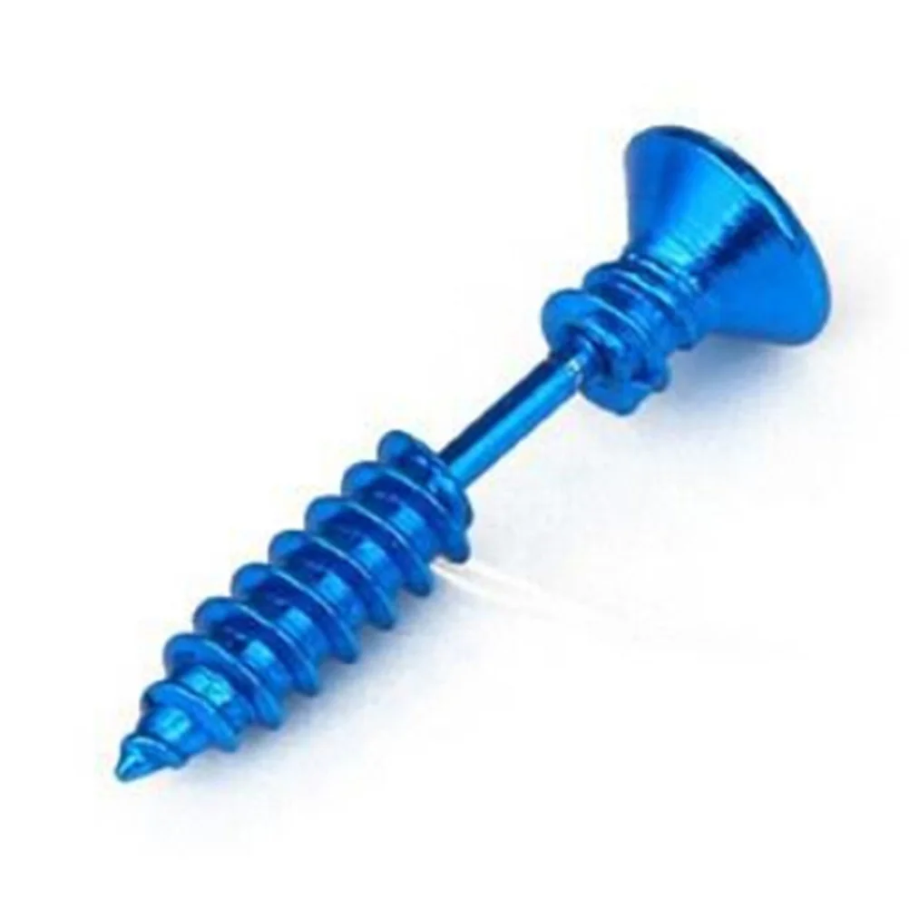 

Titanium Steel Screw Stud for Men Women Durable Stainless Steel Material Screw Earrings Fashionable Decoration Gift