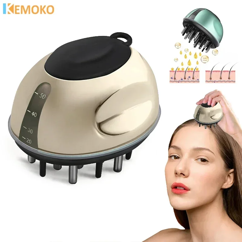 

Scalp Applicator Head Massager Roller Ball Brush Hair Growth Essential Oil Medicine Liquid Applicator Massage Comb Head Massager